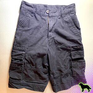 Levi's Black Cargo Shorts Women's Size 29 Levis Baggy High Rise
